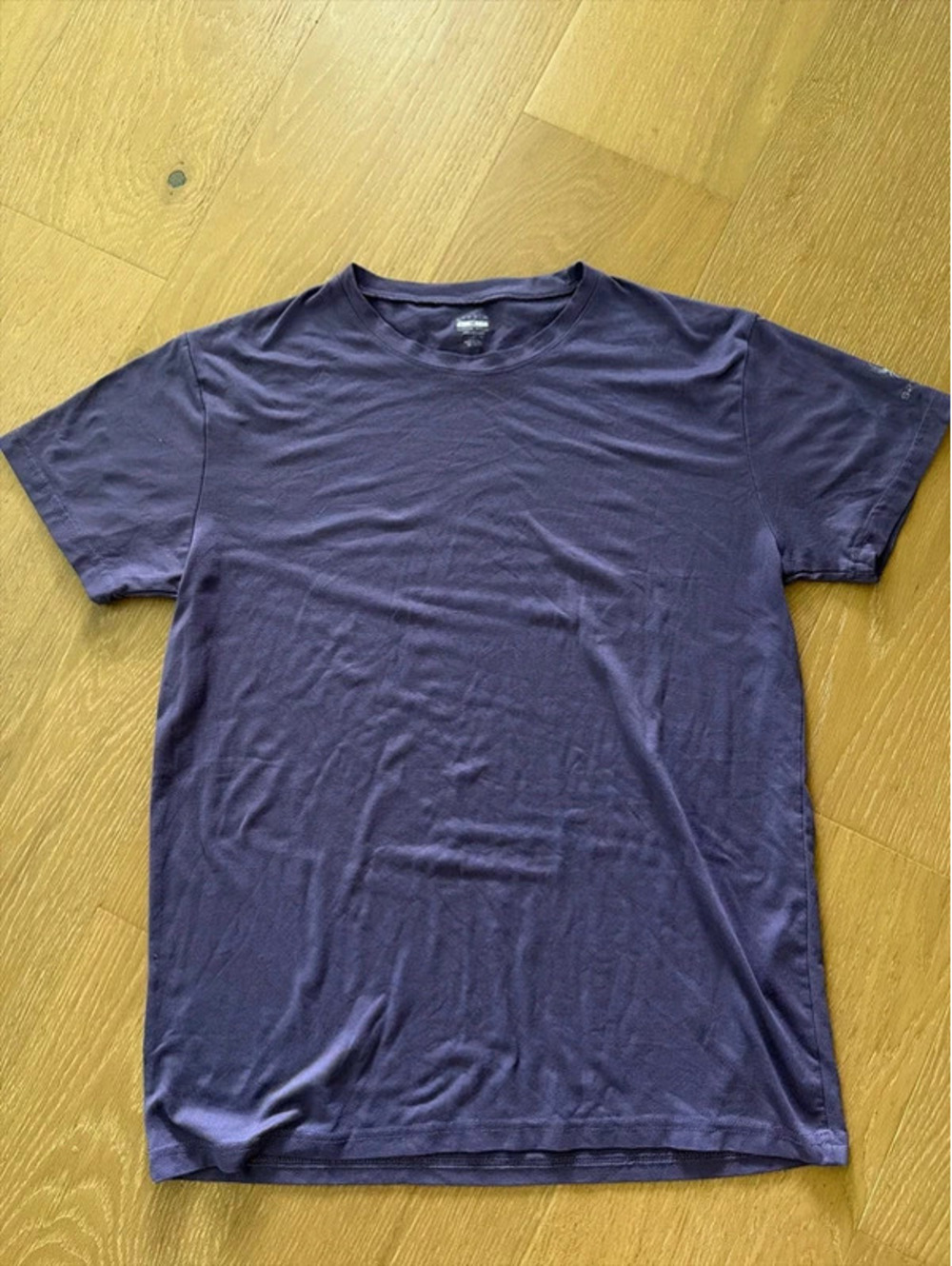 Spyder Women’s Medium Performance T-Shirt Purple Stretch Athletic Short Sleeve